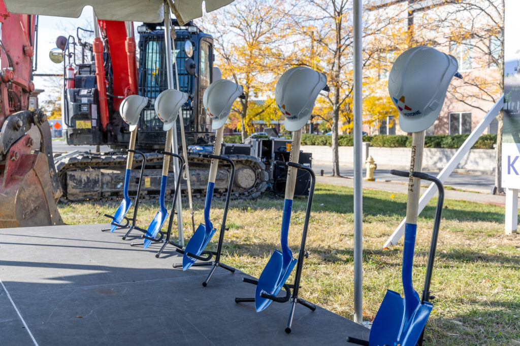 Keystone Group Breaks Ground with the City of Lawrence, and the Fort Harrison Reuse Authority on The Benjamin